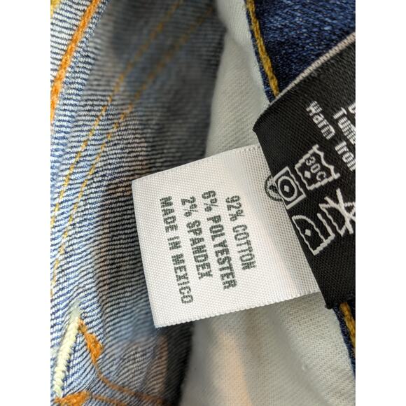 Big Star Denim Jeans Remy Bootcut Low Rise Western Y2K Boho Blue Size 28 - Picture 8 of 13